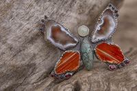 Кулон-брошь &quot;Бабочка&quot;