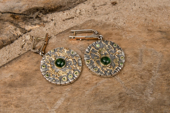 Серьги «Вселенная»